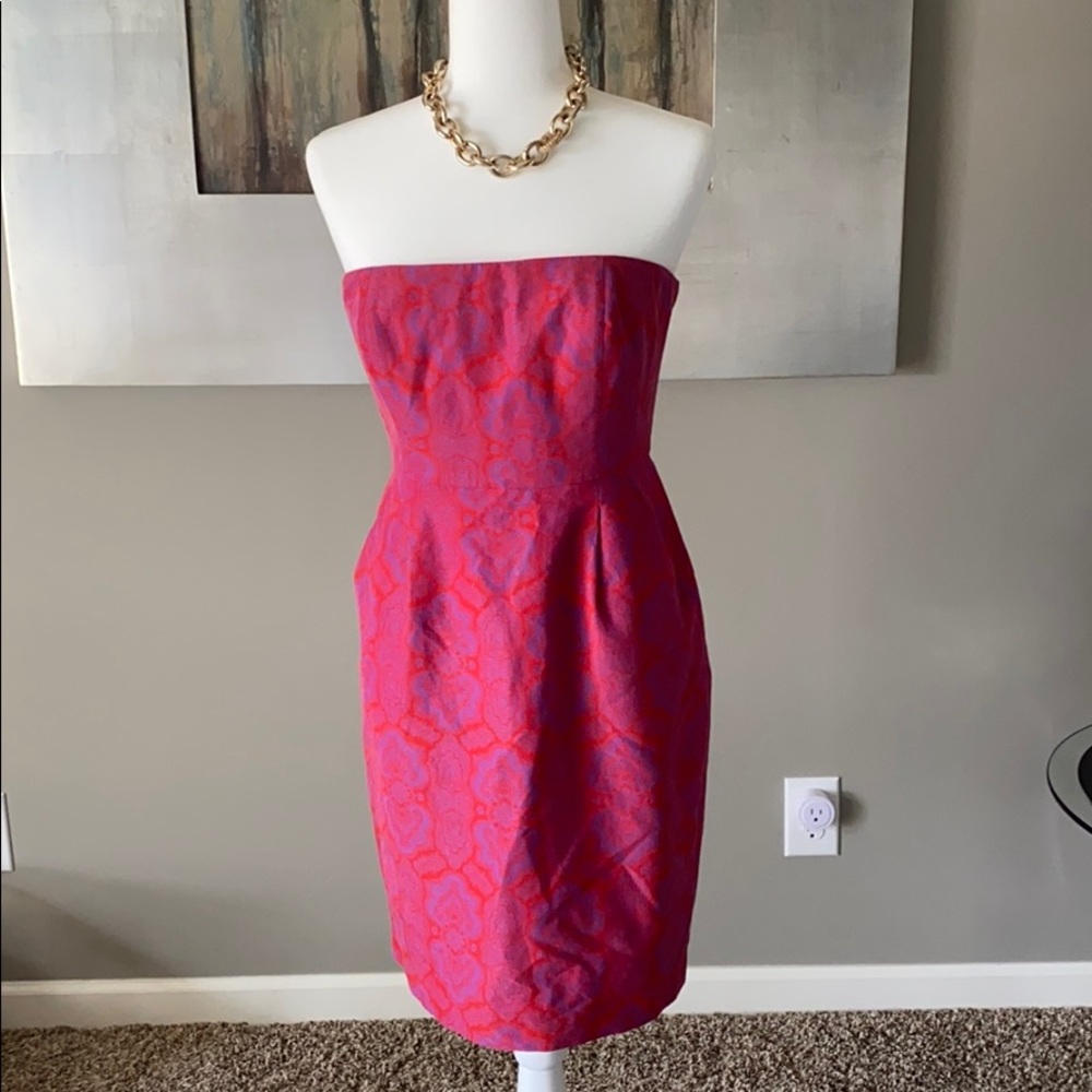 J Crew above knee any event strapless dress